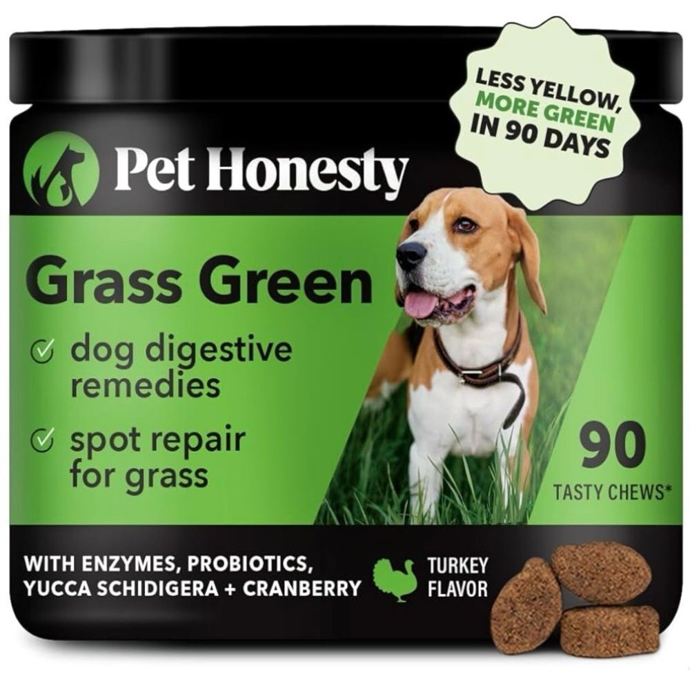 Pet Honesty Grass Green Dog Chews New